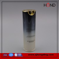 wholesale acrylic bottle 30ml round Oblique bottles Skin Care Cream Use airless lotion bottle