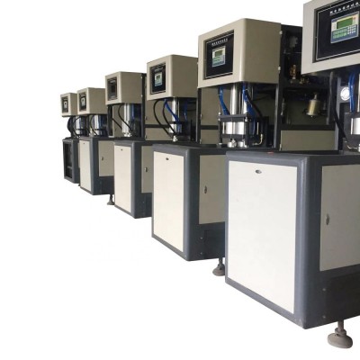 Semi-automatic PET bottle blow moulding machine