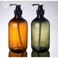 500ML plastic cosmetic bottle with press pump for lotion  press bottles for shampoo body wash  bottles